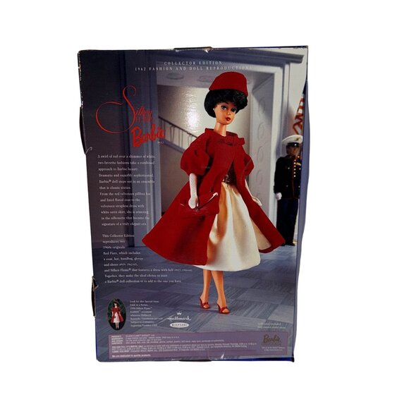 1995 Silken Flame Barbie Doll #18448 Collector Edition 1962 Reproduction Vintage - Picture 2 of 9